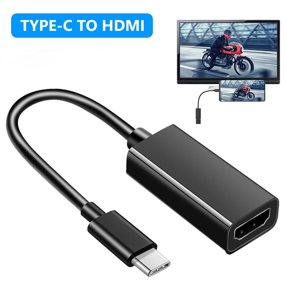 Cáp chuyển đổi từ type-c sang hdmi 4k hd cho điện thoại di động