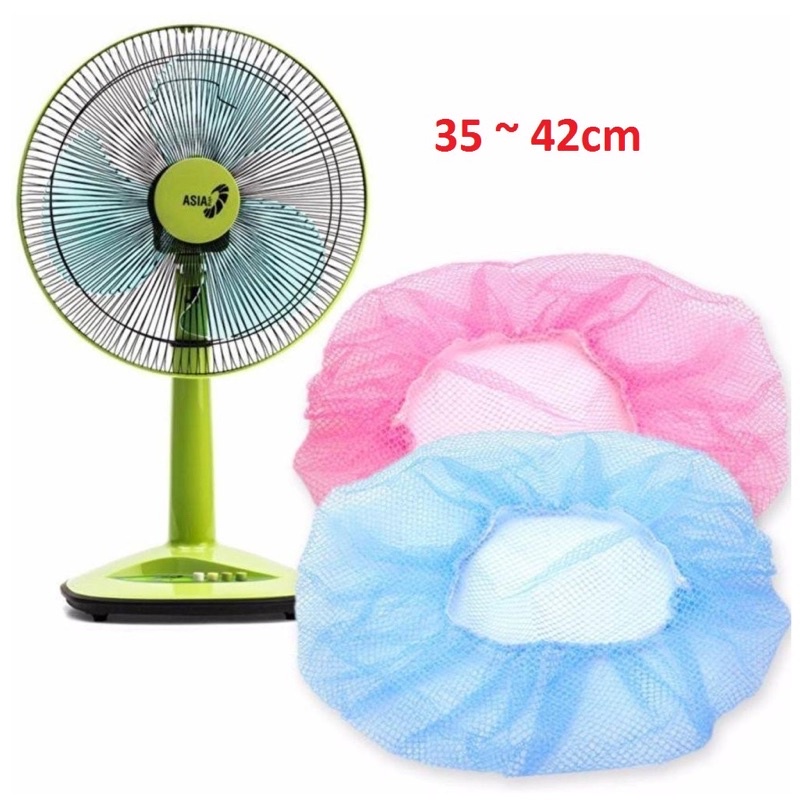 Lưới bọc quạt bảo vệ an toàn cho bé - Lưới chùm quạt chống bụi - mũ chùm quạt thông minh