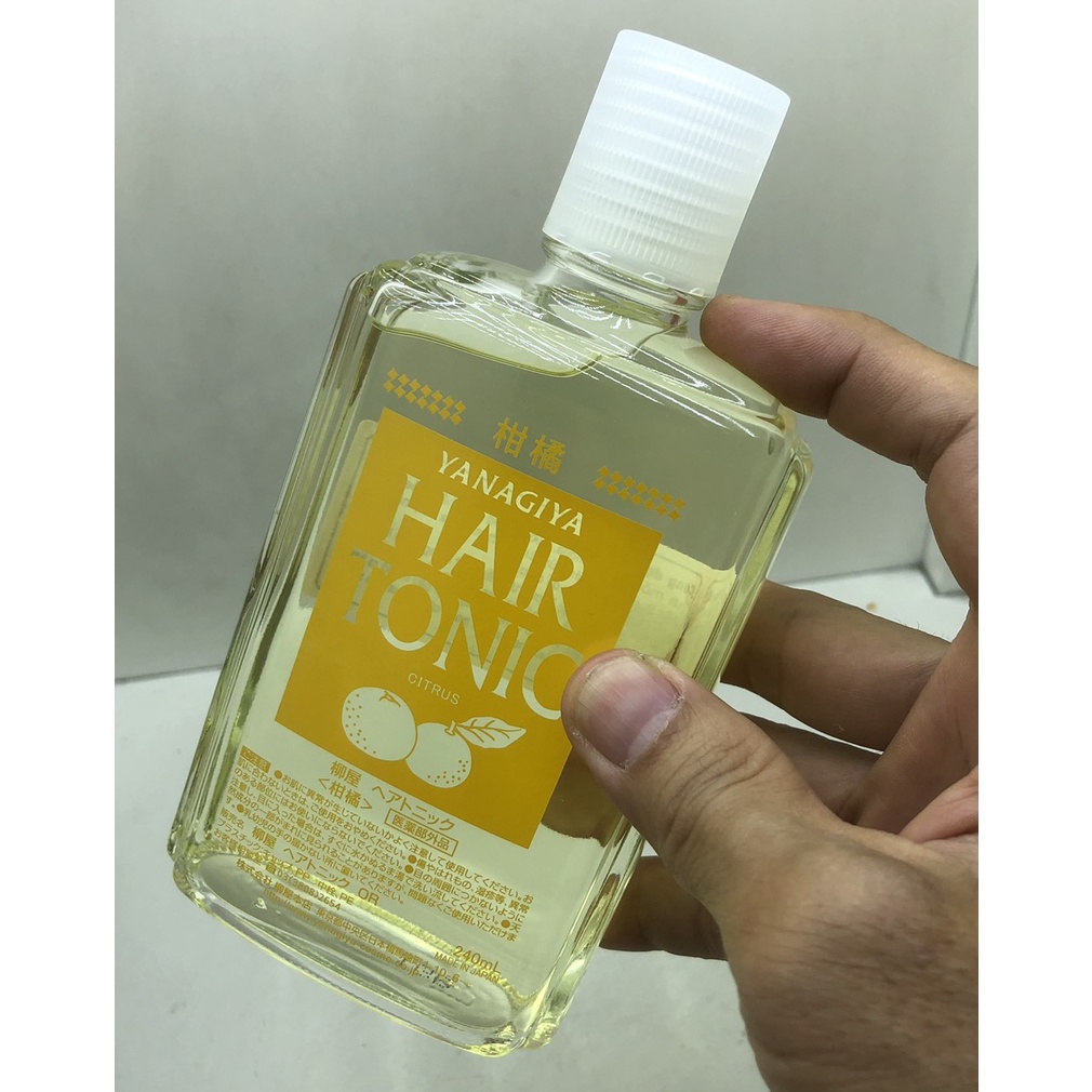 Yanagiya dưỡng tóc bưởi, giúp ngăn ngừa rụng tóc Hair Tonic 240ml
