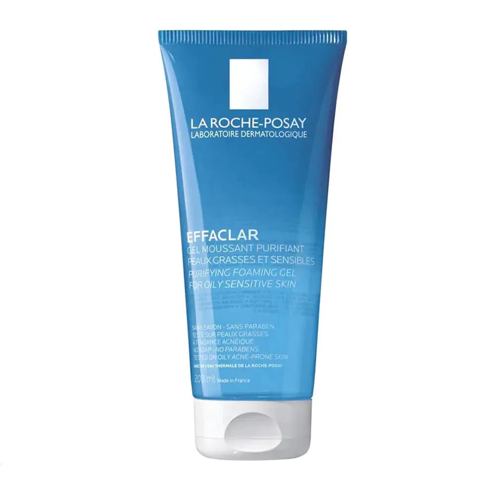 Sữa rửa mặt La RoChe Posay Effaclar giúp loại bỏ bụi bẩn sạch sâu dành cho da dầu mụn da nhạy cảm