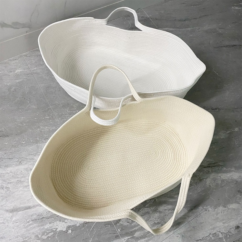 Túi Ngủ Bằng Dây Cotton Bện Cho Bé Sơ Sinh Cr
