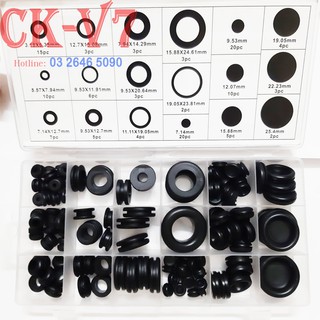 Gioăng Cao su, Vòng Đệm Cao Su, Bộ Vòng Đệm Cao Su 125 PC