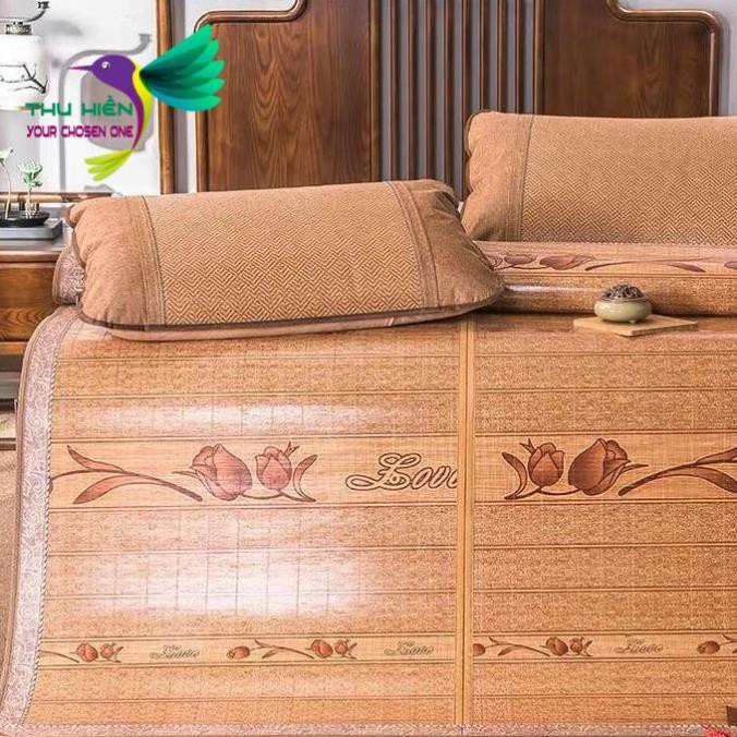 Chiếu Điều Hòa-Chiếu Trúc Tăm HƯƠNG TRÚC Gấp Gọn 1m8x2m