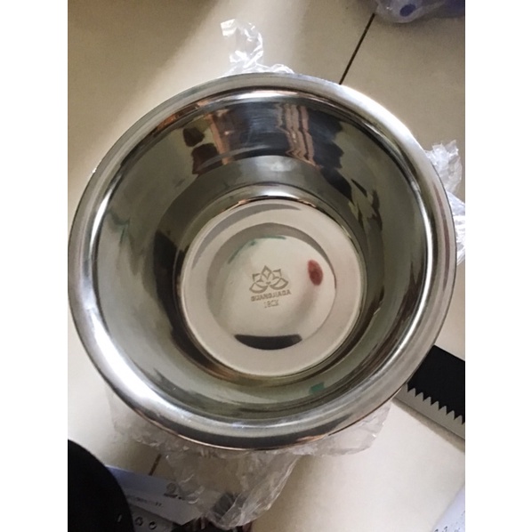 Bát inox sâu lòng ,bát rửa mặt inox trong spa