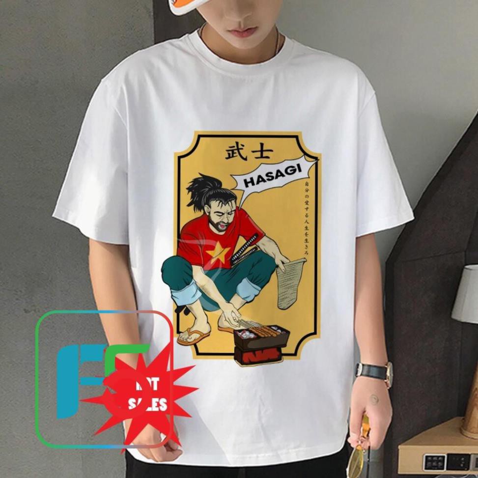 ÁO THUN TAY LỠ YASUO QUẠT CHẢ - cực HOT