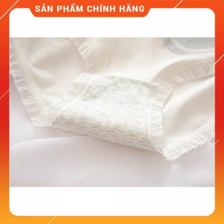 Quần Lót Nữ Cotton Cao Cấp Nâng Mông Thông Hơi Hoạ Tiết Dễ Thương 8012