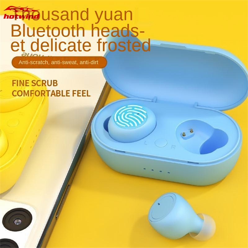 Tai Nghe Nhét Tai Hw Kết Nối Bluetooth 5.0 Không Dây