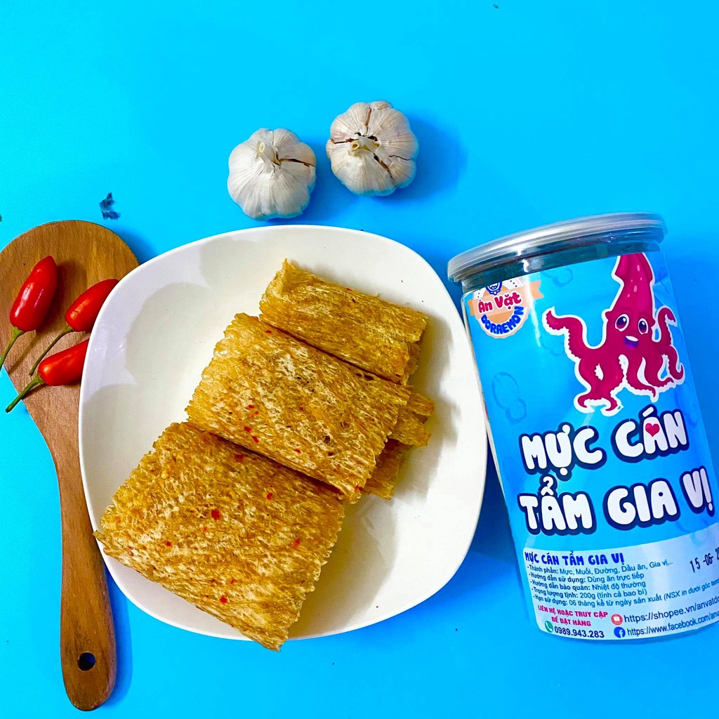 Mực cán tẩm gia vị 200g  Đồ  Ăn vặt Hà Nội Siêu Rẻ    Doraemon - Ăn Là Ngon | BigBuy360 - bigbuy360.vn