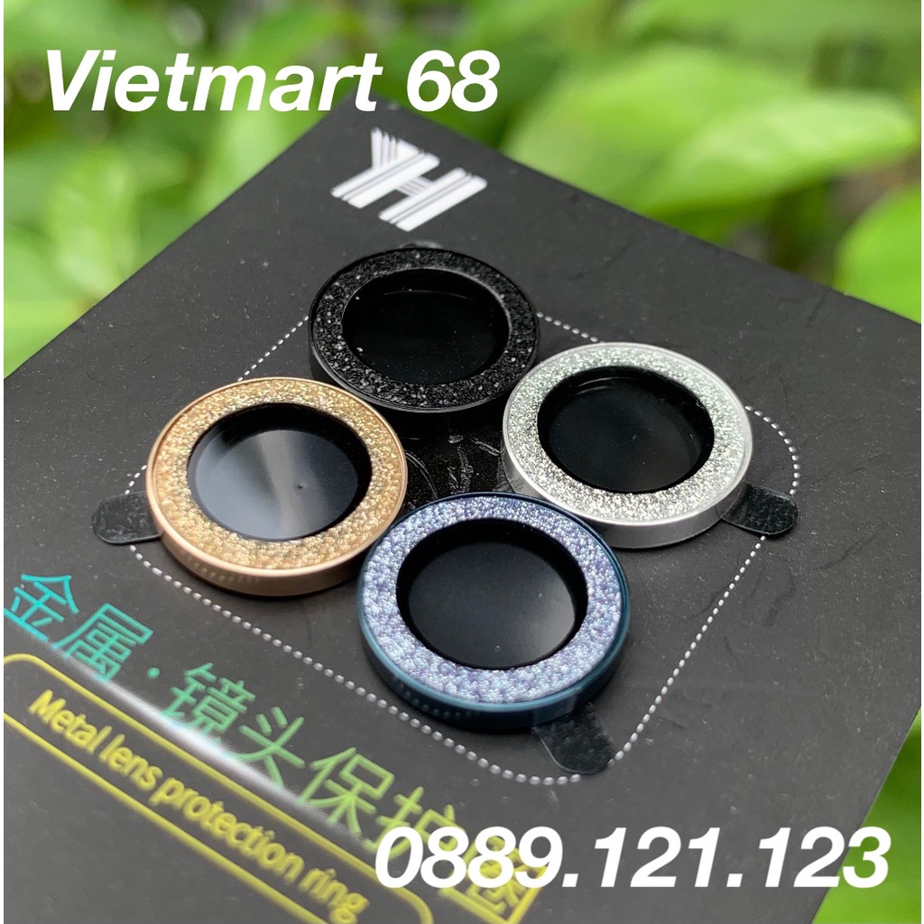 Bộ Vòng Kim Tuyến Bảo Vệ Camera Dành Cho iPhone 11Pro,11Pro Max, iPhone 12Pro, 12Pro Max  - Siêu Sang Chảnh &amp; Xịn Xò