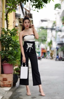 Set bộ Sexy Áo cúp ngực có mút