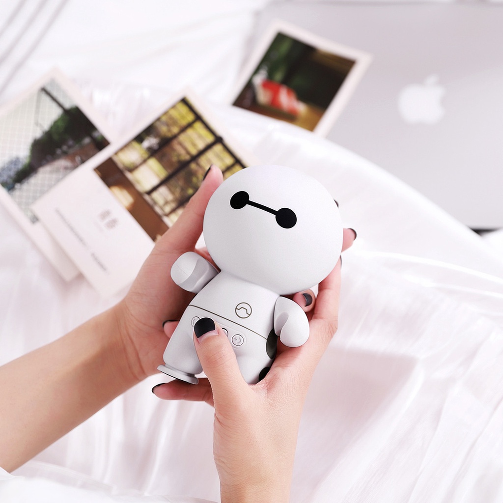 Loa bluetooth 5.0 BAYMAX - Loabuetooth Đẹp Độc Đáo (tặng kèm sạc và jack 3.5mm)