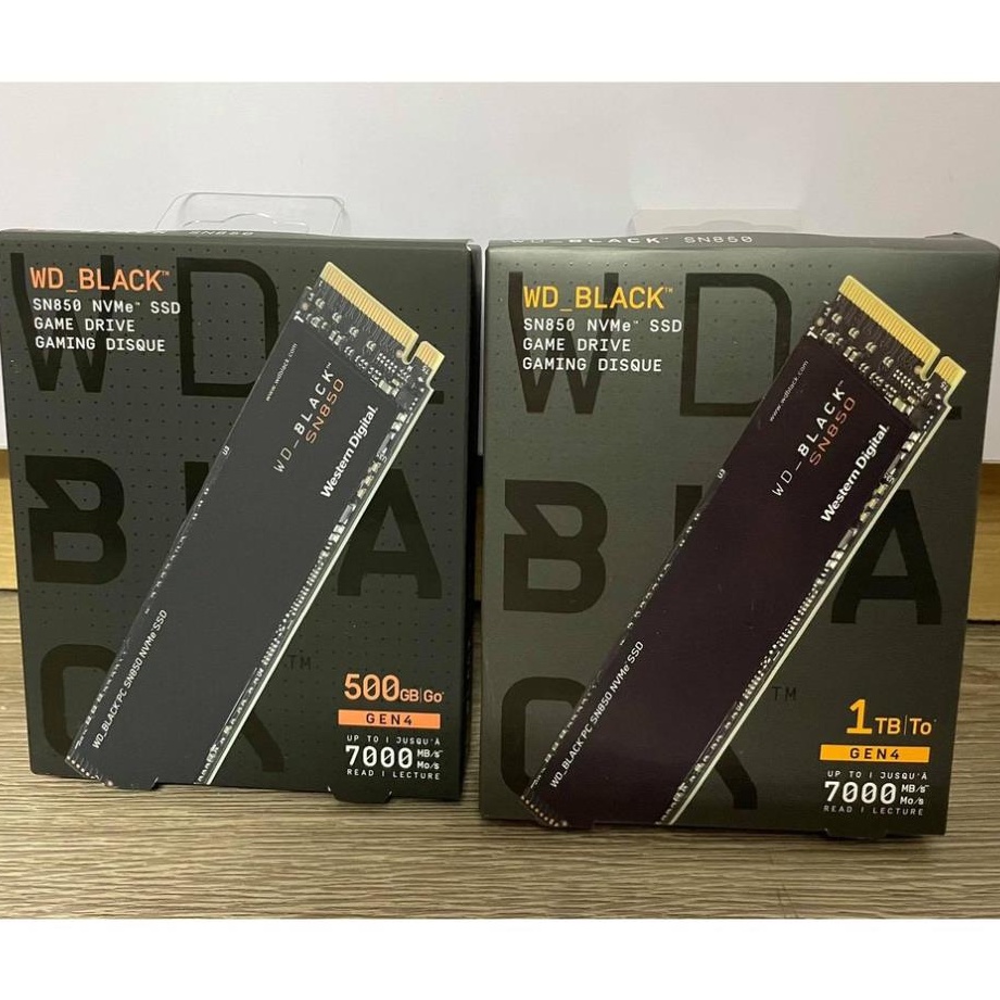Ổ Cứng SSD WD Black SN850 PCIe Gen4 x4 NVMe M.2 500GB / 1TB (WDS500G1X0E / WDS100T1X0E) | BigBuy360 - bigbuy360.vn
