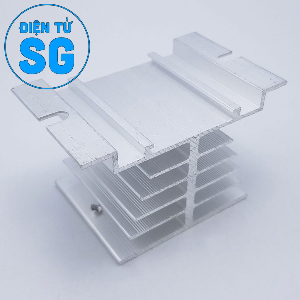 Đế nhôm tản nhiệt Relay rắn SSR kiểu M / SSR FI-50