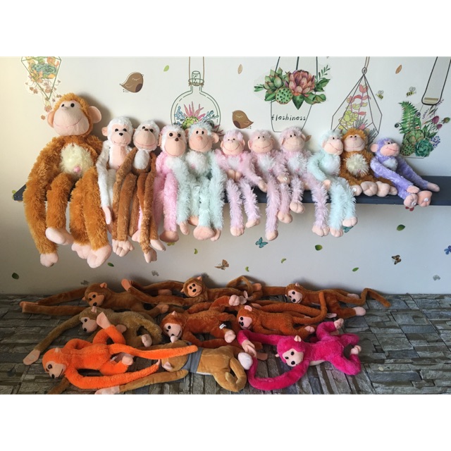 Set khỉ treo tường các loại gồm 20 con