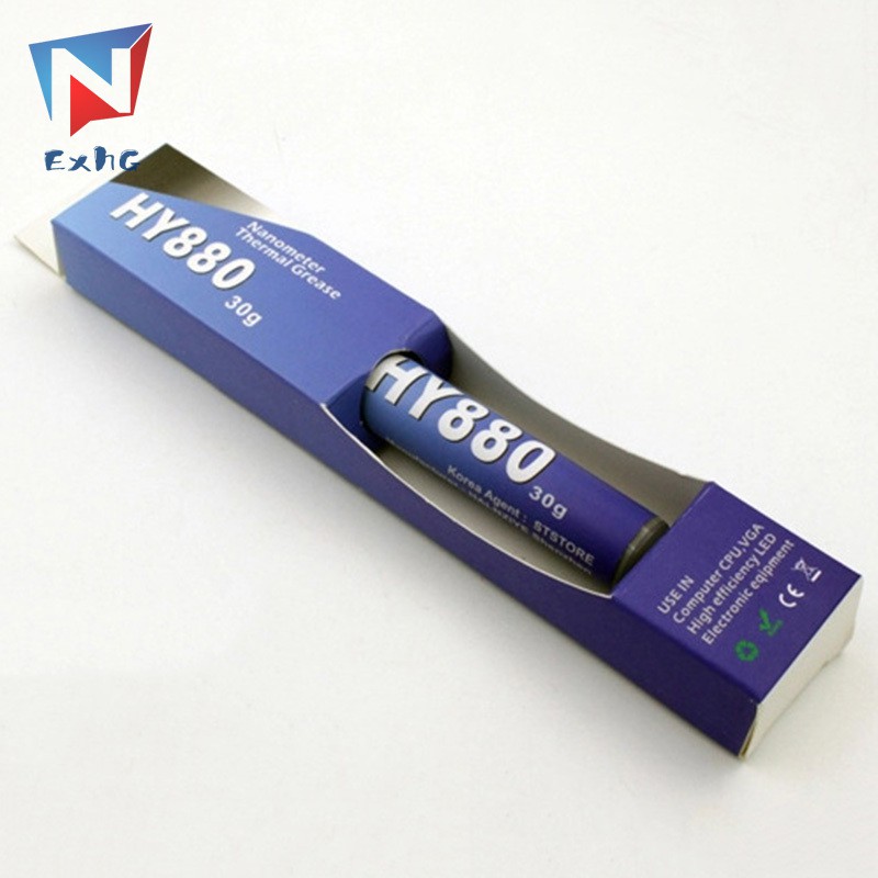 Tuýp mỡ bôi tản nhiệt HY880 siêu carbon nano đầu kim 30g chất lượng cao cho CPU GPU LED