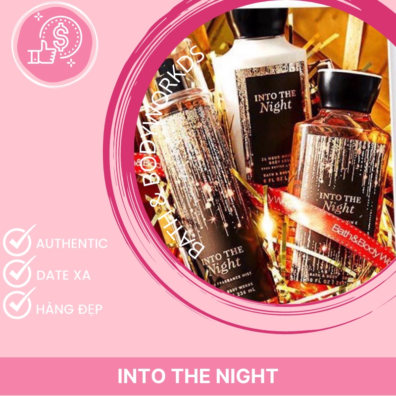 [ BBW ] ĐỦ BỘ Into the Night - Bath & Body WOrks - LƯU HƯƠNG LÂU | BigBuy360 - bigbuy360.vn