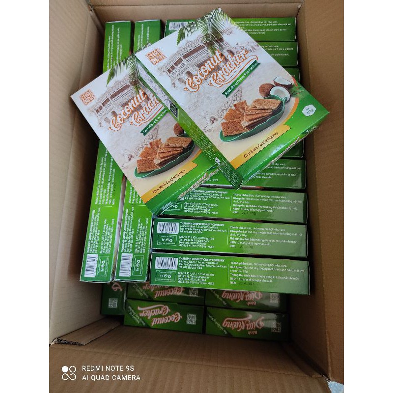 250g bánh dừa nướng Thái Bình - Quảng Nam