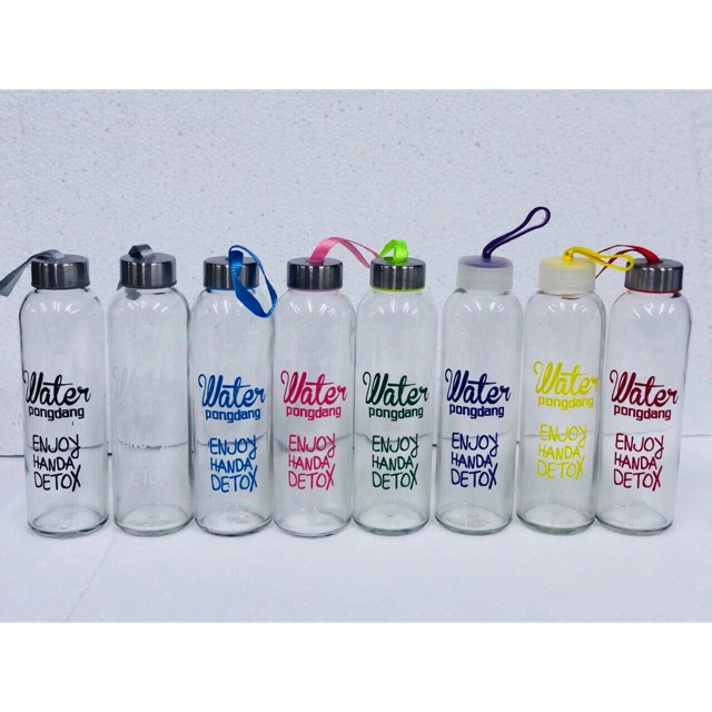 [COMBO 2 CÁI] BÌNH THUỶ TINH WATER PONGDANG 500ML
