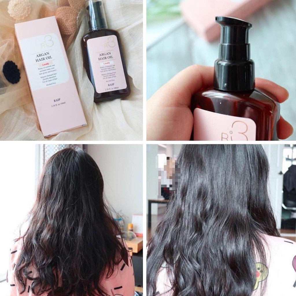 Dầu dưỡng tóc R3 Raip Argan Hair Oil