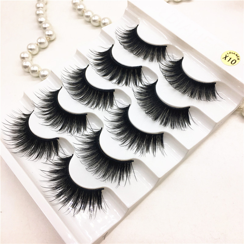[Hàng mới về] Set 10 lông mi giả siêu dài và dày