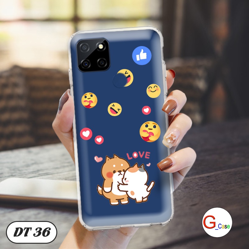 Ốp lưng điện thoại  Realme V3 dẻo trong in hình