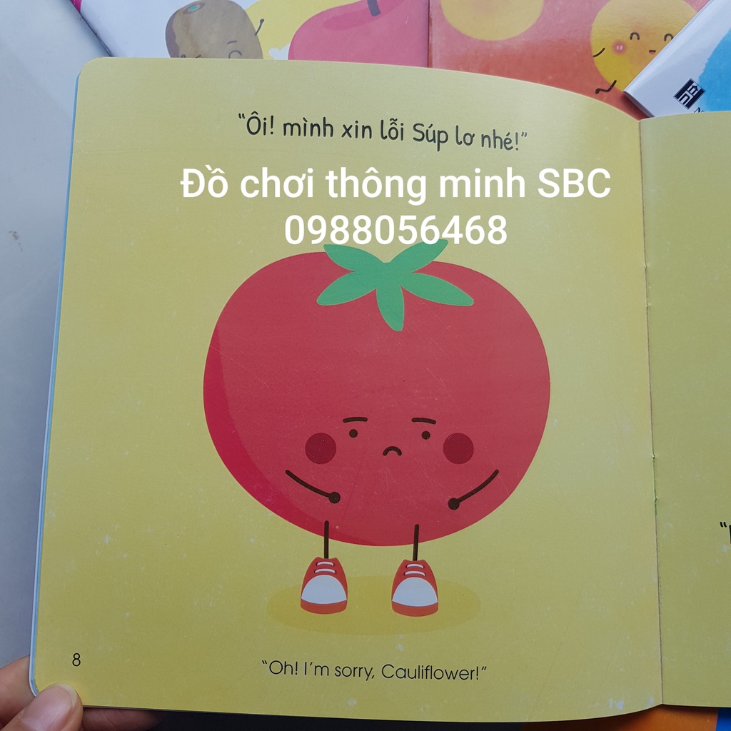 Set vở E.hon 10 cho bé từ 0-6 tuổi có Qr đọc Tiếng Anh nuôi dướng tâm hồn bé