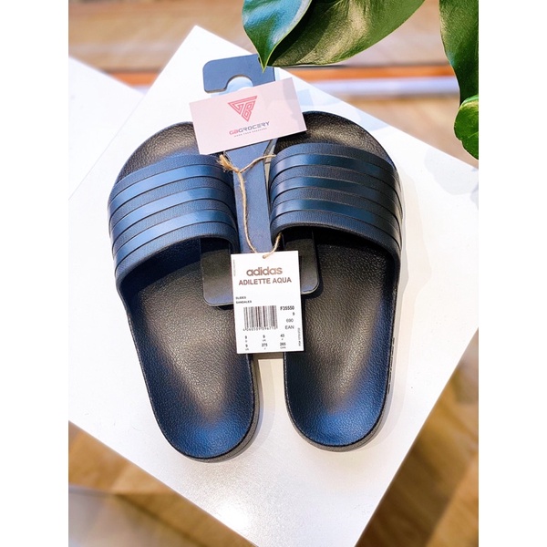 Dép đúc cao su Adidas Adilette Aqua, Hàng chuẩn đẹp, Full Tag- Ảnh thật shop chụp
