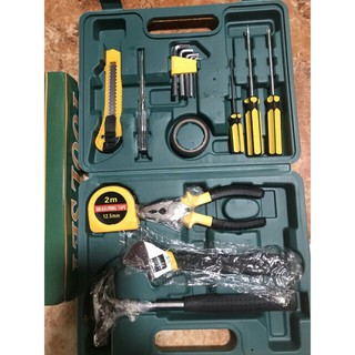bộ dụng cụ sửa chữa 16 món đa năng bằng thép