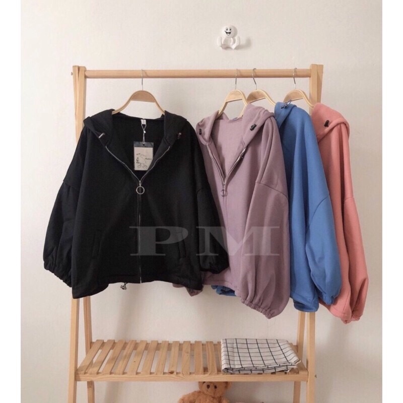 ÁO NỈ KHOÁ TRÒN TAY BOM | BigBuy360 - bigbuy360.vn
