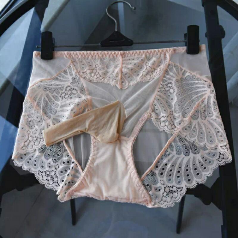 QUẦN LÓT NAM VÒI VOI LƯỚI PHA REN