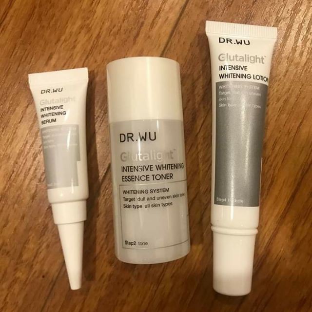 Bộ 3 sản phẩm dưỡng trắng da DR.WU Glutalight Intensive Whitening