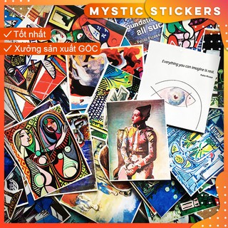 [SET 10 STICKER chủ đề HỘI HOẠ]