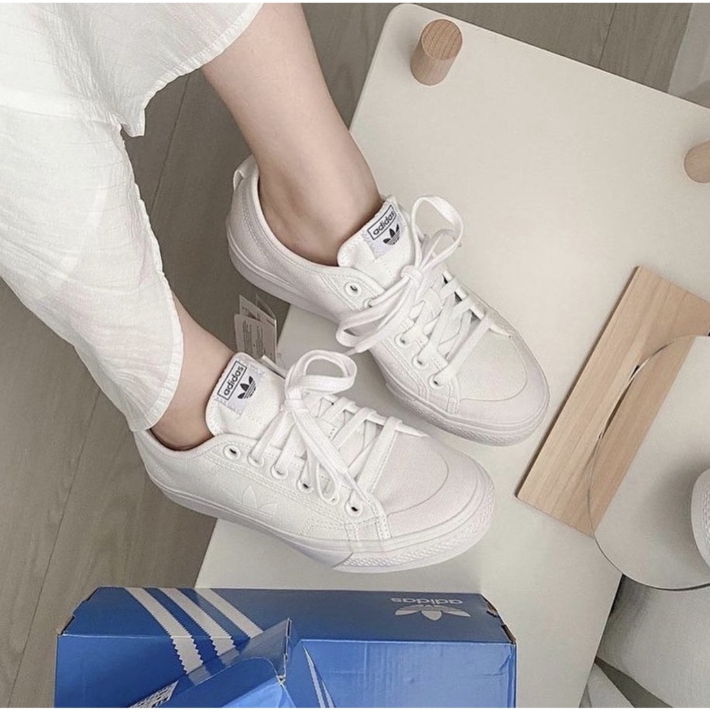 [AUTHENTIC 100%] [ORDER] Giày Sneaker Nữ Adidas NIZZA TREFOIL Chính hãng SALE