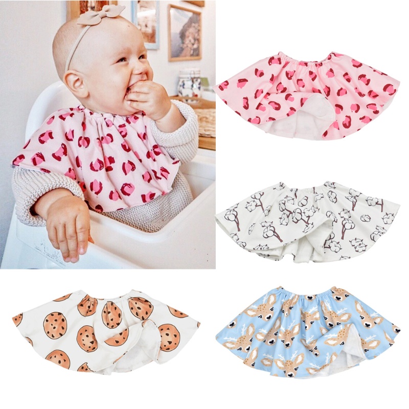Khăn Quàng Cổ Bằng Vải Cotton Mềm Mại Cho Bé Sơ Sinh