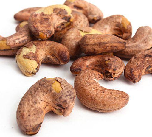 Flash sale-Hạt điều rang muối nguyên hạt còn vỏ lụa