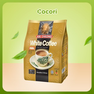 Cà Phê Trắng White Coffee Cafe Hòa Tan Malaysia 15 Gói x 40 Gam COCORI
