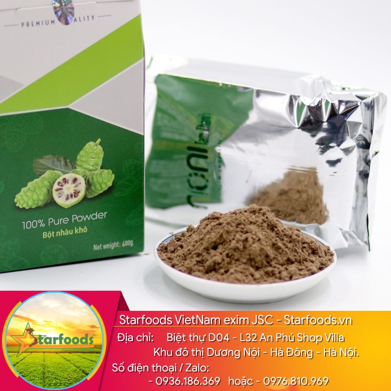 Bột trái nhàu khô Noni Tâm Thành - hộp giấy 400g | BigBuy360 - bigbuy360.vn