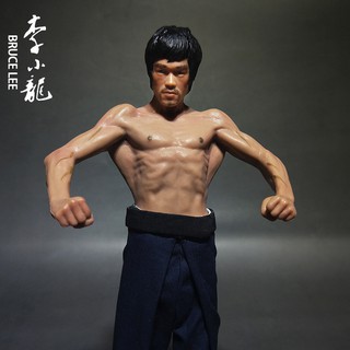 Mô hình tượng Lý Tiểu Long Bruce Lee cao 19cm