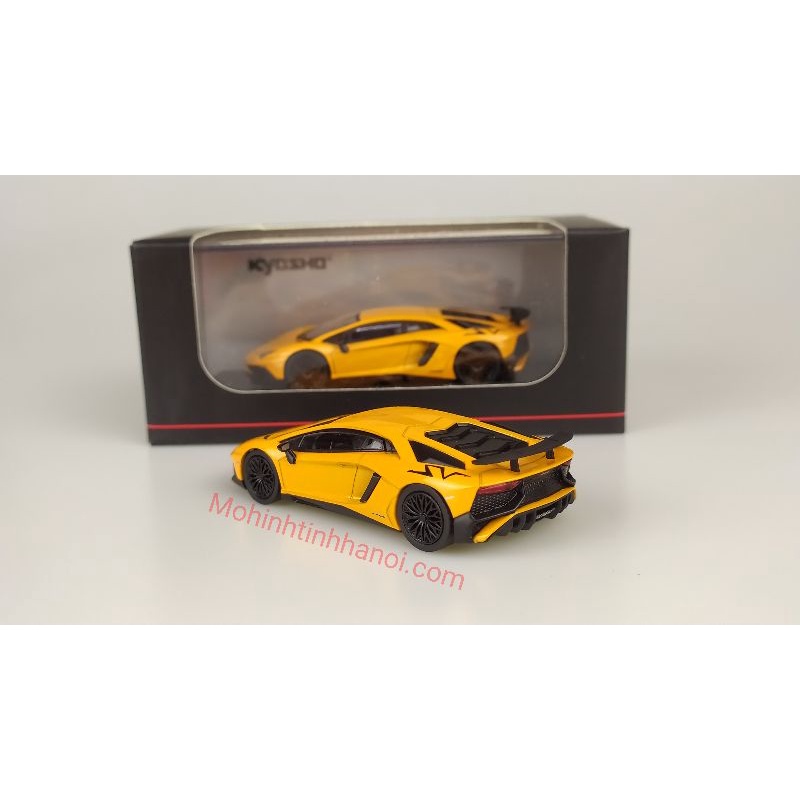 Mô hình ô tô Lamborghini Aventador LP700-4 SV 1/64 Kyosho