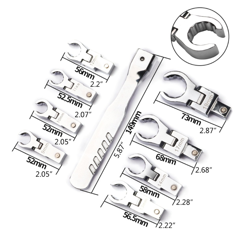 Cờ Lê Dùng Sửa Chữa Đồ Gỗ / Xe Máy Dirt Pit Đa Năng Tiện Dụng DIY