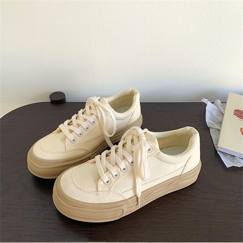 Giày Canvas Cổ Thấp Thiết Kế Mới Thời Trang Mùa Hè Dành Cho Nữ