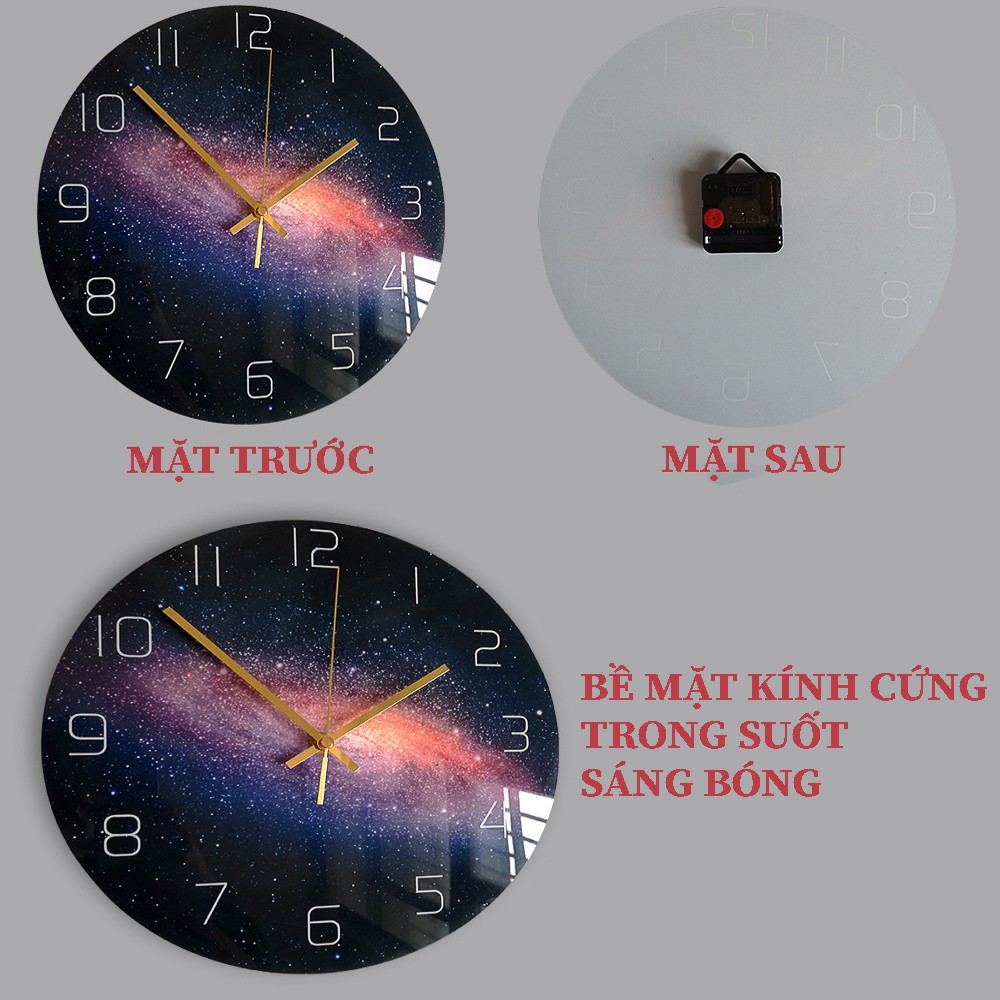 [SALE GIÁ HỦY DIỆT 30cm ] Đồng hồ treo tường cao cấp kim trôi decor vintage Đĩa CD Mary Decor DH-100