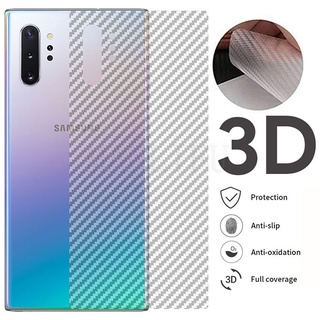 Miếng dán sợi carbon bảo vệ mặt sau điện thoại cho Samsung S21 Ultra S20 S10 S9 S8 Plus S20 Fe Note 20 Ultra 10 Lite 9 8