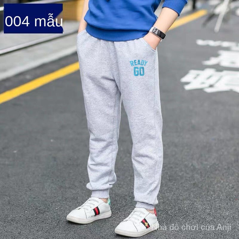 Autumn And Winter Big Boys Children Casual Sports Pants