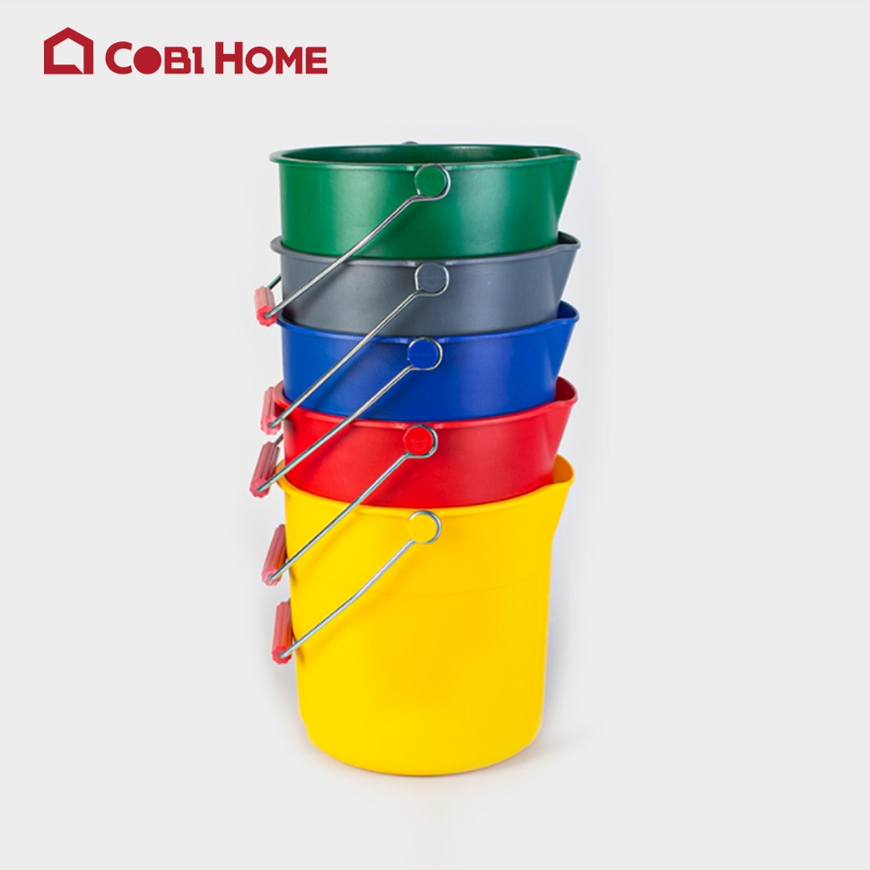 Xô nhựa tròn đa năng 10L / 13L /14L - Cobi Home