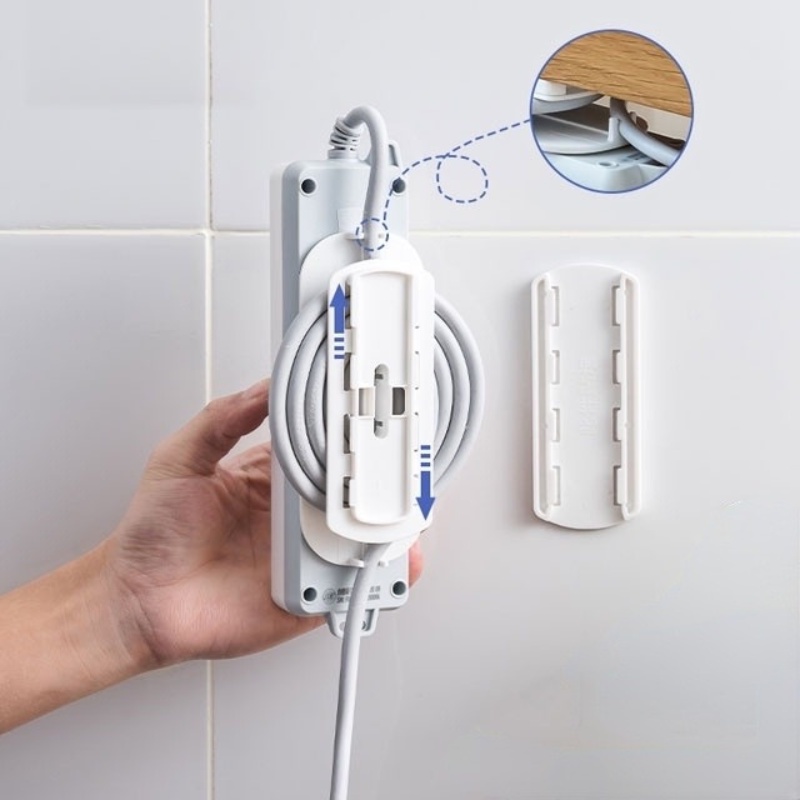 Dụng cụ cố định ổ cắm điện gắn tường tiện lợi