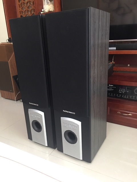 Loa cây Nanomax S225 vỏ gỗ bass 25 công suất 450w/loa