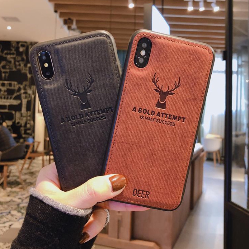 Casing for Meizu X8 V8 Pro M9 M8 M6 M5 Note 9 8 6 5 17 Pro 16th Plus 16X Silicone Case Leather TPU Cloth Fabric Deer Cover