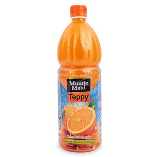 Nước cam ép nguyên tép Teppy 1l