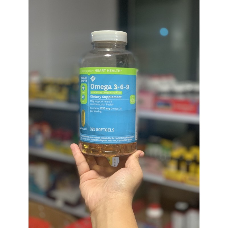 Viên uống Omega 369 Của Mỹ 325 Viên